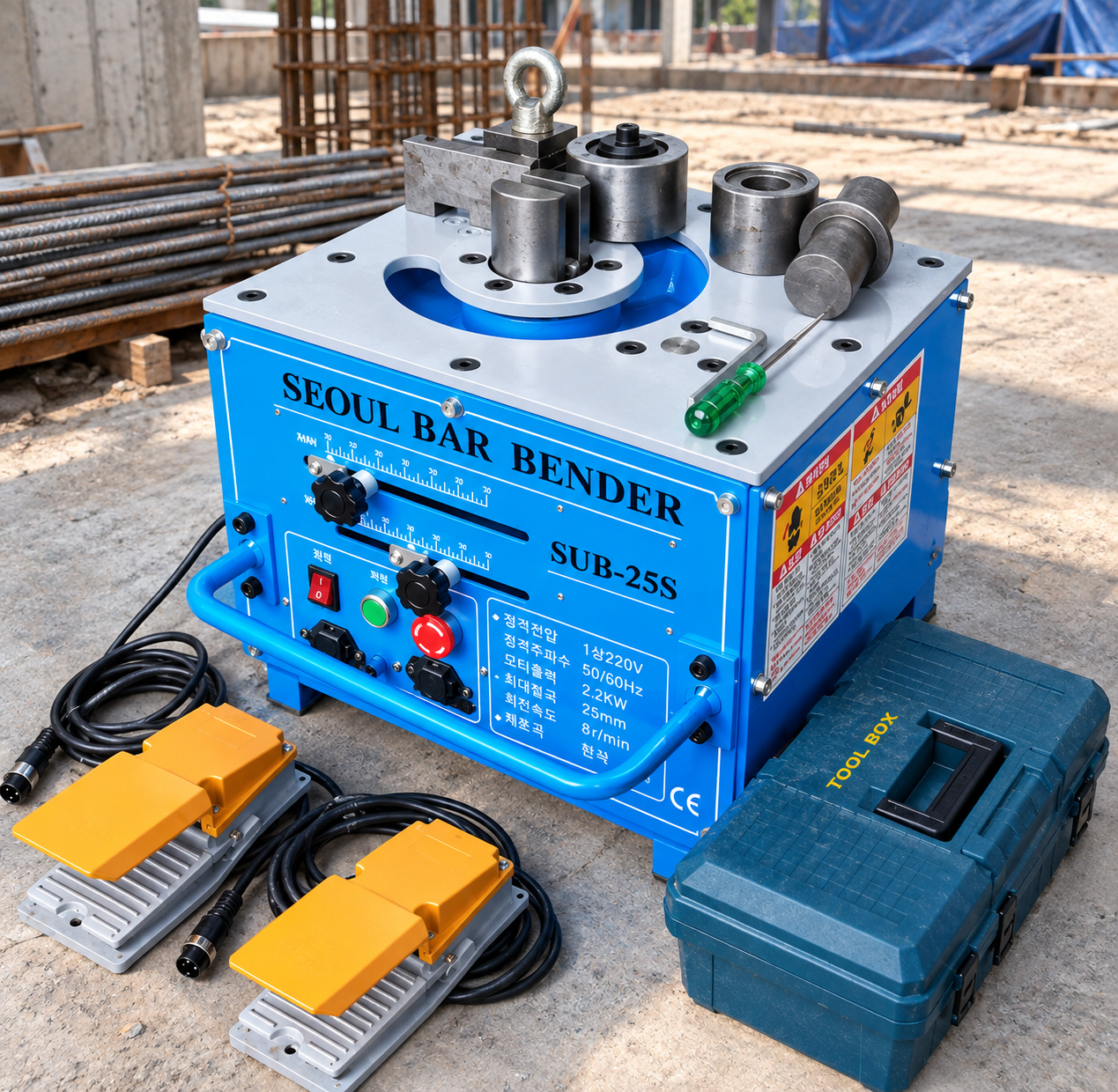 Máy uốn sắt 25mm