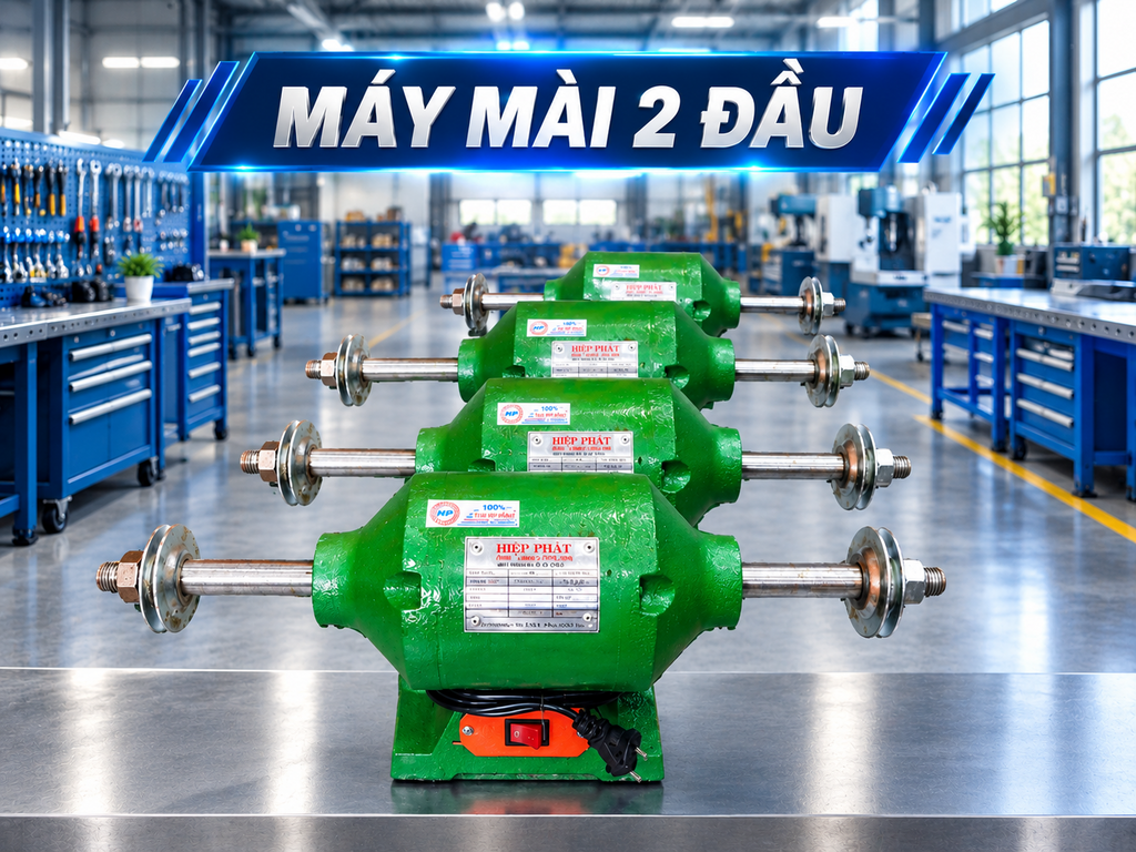 Máy mài 2 đầu